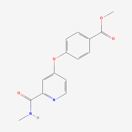 methyl 4-[2-(methylcarbamoyl)pyridin-4-yl]oxybenzoate (CAS: 864291-34-9) - Related Chemical Product