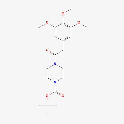 tert-butyl 4-[2-(3,4,5-trimethoxyphenyl)acetyl]piperazine-1-carboxylate (CAS: 194943-67-4) - Related Chemical Product