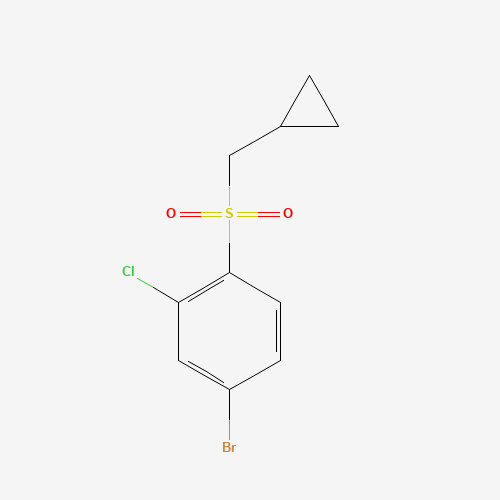 4-bromo-2-chloro-1-(cyclopropylmethylsulfonyl)benzene (CAS: 1310950-05-0) - Related Chemical Product