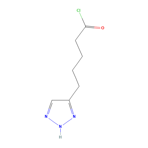 5-(2H-triazol-4-yl)pentanoyl chloride (CAS: 1613514-15-0) - Related Chemical Product