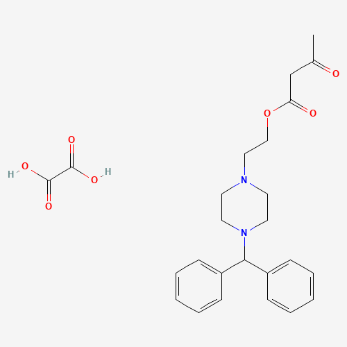 2-(4-benzhydrylpiperazin-1-yl)ethyl 3-oxobutanoate;oxalic acid (CAS: 1261268-85-2) - Related Chemical Product