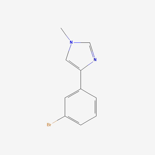 4-(3-bromophenyl)-1-methylimidazole (CAS: 141938-38-7) - Related Chemical Product