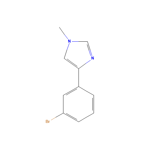 4-(3-bromophenyl)-1-methylimidazole (CAS: 141938-38-7) - Related Chemical Product