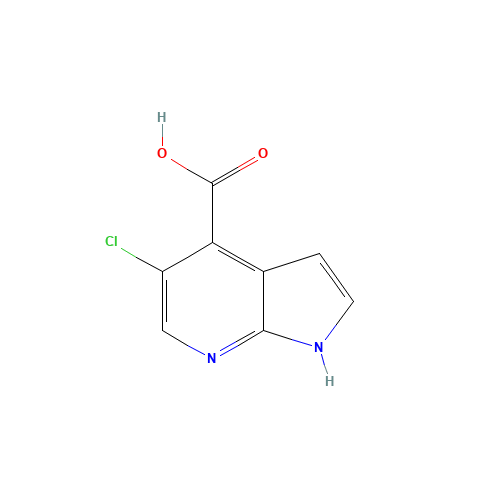 5-chloro-1H-pyrrolo[2,3-b]pyridine-4-carboxylic acid (CAS: 1015610-55-5) - Related Chemical Product