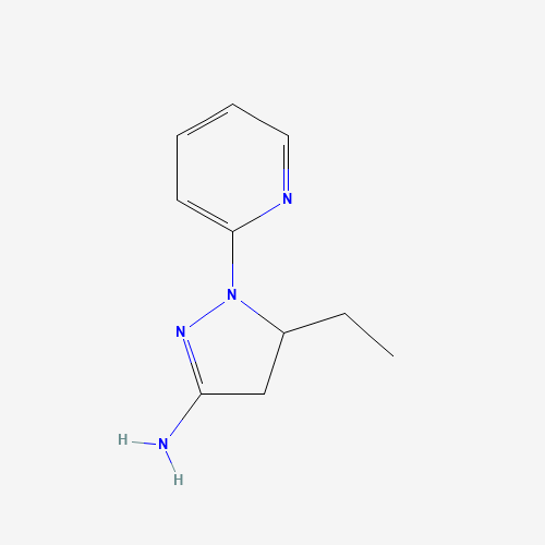 3-ethyl-2-pyridin-2-yl-3,4-dihydropyrazol-5-amine (CAS: 947139-91-5) - Related Chemical Product