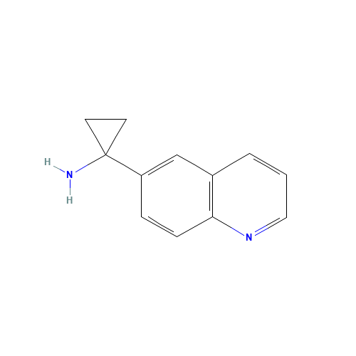 1-quinolin-6-ylcyclopropan-1-amine (CAS: 1313726-10-1) - Related Chemical Product