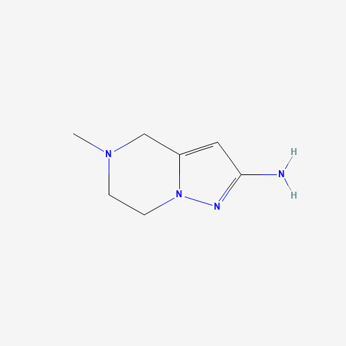 5-methyl-6,7-dihydro-4H-pyrazolo[1,5-a]pyrazin-2-amine (CAS: 1227210-33-4) - Related Chemical Product