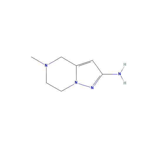 5-methyl-6,7-dihydro-4H-pyrazolo[1,5-a]pyrazin-2-amine (CAS: 1227210-33-4) - Related Chemical Product