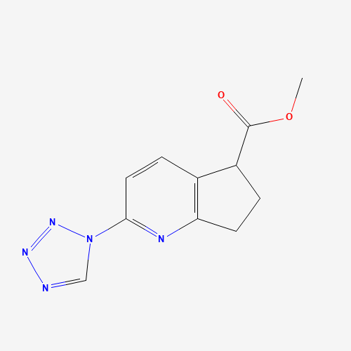 methyl 2-(tetrazol-1-yl)-6,7-dihydro-5H-cyclopenta[b]pyridine-5-carboxylate (CAS: 1374575-26-4) - Related Chemical Product