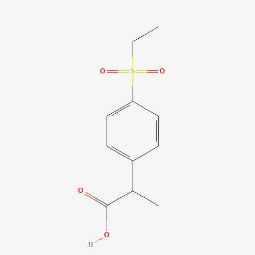 2-(4-ethylsulfonylphenyl)propanoic acid (CAS: 1363179-16-1) - Related Chemical Product