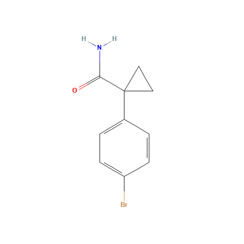 1-(4-bromophenyl)cyclopropane-1-carboxamide (CAS: 847361-67-5) - Related Chemical Product