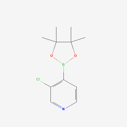 3-chloro-4-(4,4,5,5-tetramethyl-1,3,2-dioxaborolan-2-yl)pyridine (CAS: 458532-90-6) - Related Chemical Product