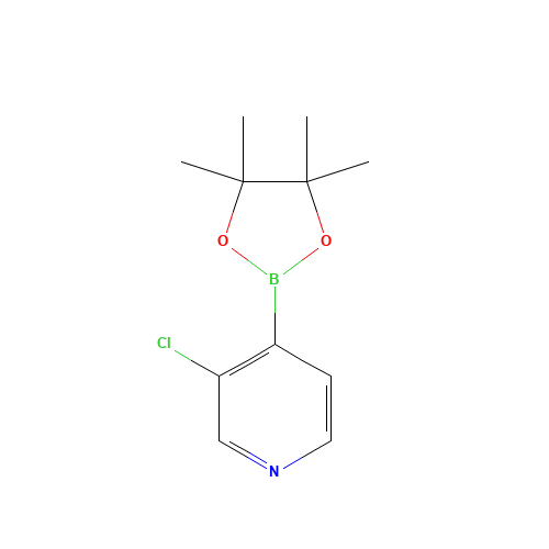 3-chloro-4-(4,4,5,5-tetramethyl-1,3,2-dioxaborolan-2-yl)pyridine (CAS: 458532-90-6) - Related Chemical Product