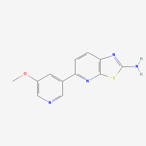 5-(5-methoxypyridin-3-yl)-[1,3]thiazolo[5,4-b]pyridin-2-amine (CAS: 1244059-97-9) - Related Chemical Product