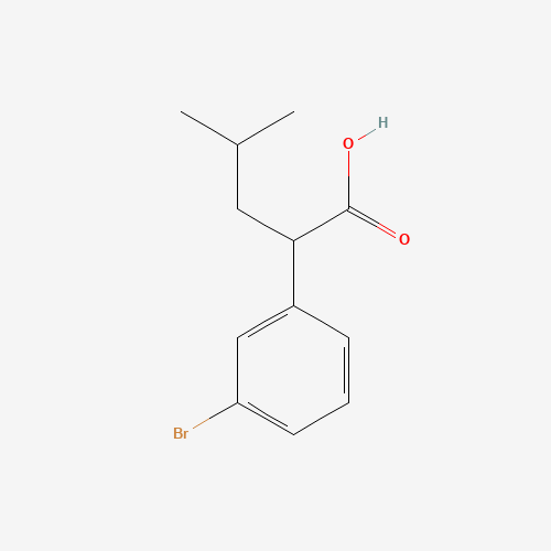 2-(3-bromophenyl)-4-methylpentanoic acid (CAS: 362530-16-3) - Related Chemical Product