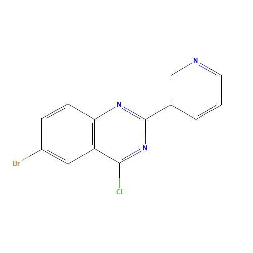 6-bromo-4-chloro-2-pyridin-3-ylquinazoline (CAS: 775553-28-1) - Related Chemical Product