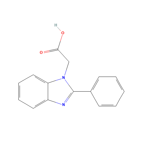 2-(2-phenylbenzimidazol-1-yl)acetic acid (CAS: 92437-42-8) - Related Chemical Product