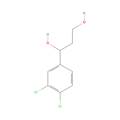1-(3,4-dichlorophenyl)propane-1,3-diol (CAS: 862188-35-0) - Related Chemical Product