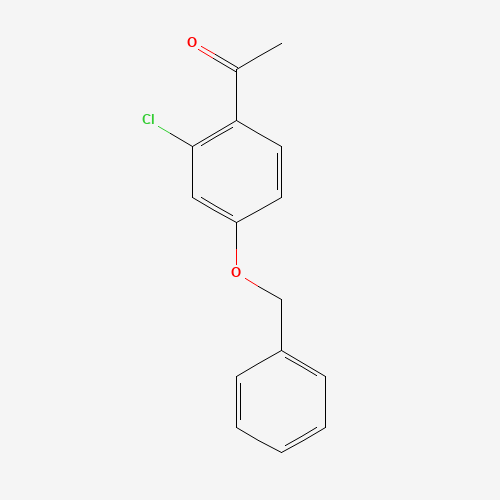 1-(2-chloro-4-phenylmethoxyphenyl)ethanone (CAS: 69241-07-2) - Related Chemical Product