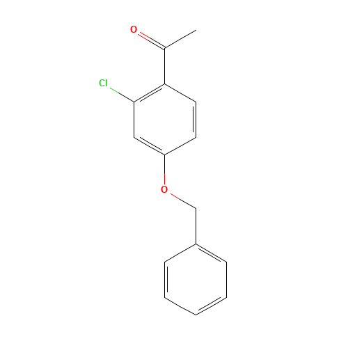 1-(2-chloro-4-phenylmethoxyphenyl)ethanone (CAS: 69241-07-2) - Related Chemical Product
