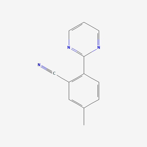 5-methyl-2-pyrimidin-2-ylbenzonitrile (CAS: 1373917-20-4) - Related Chemical Product