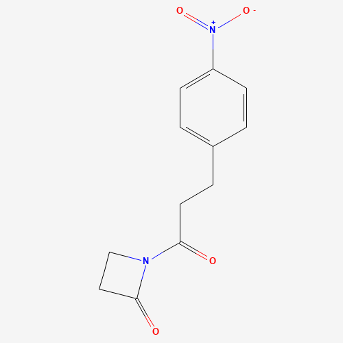 1-[3-(4-nitrophenyl)propanoyl]azetidin-2-one (CAS: 1024602-82-1) - Related Chemical Product