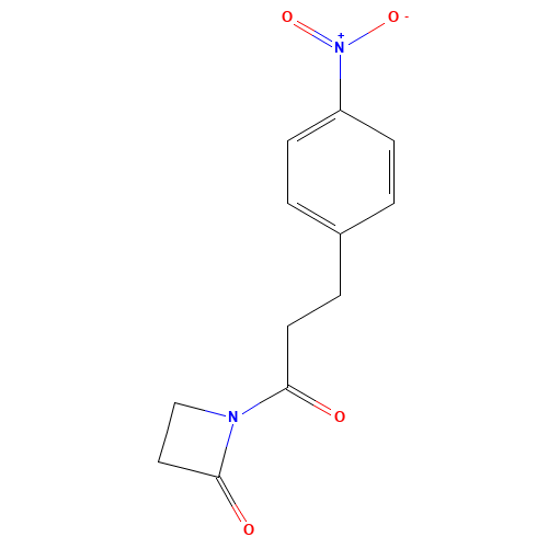 1-[3-(4-nitrophenyl)propanoyl]azetidin-2-one (CAS: 1024602-82-1) - Related Chemical Product