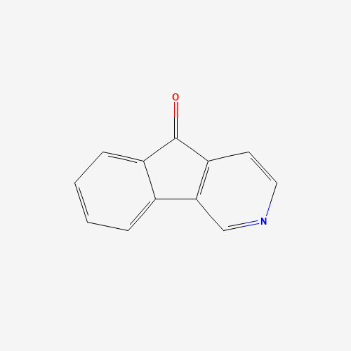 indeno[1,2-c]pyridin-5-one (CAS: 18631-22-6) - Chemical Structure and Molecular Formula 