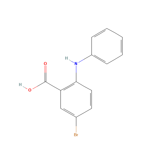 2-anilino-5-bromobenzoic acid (CAS: 82762-60-5) - Related Chemical Product