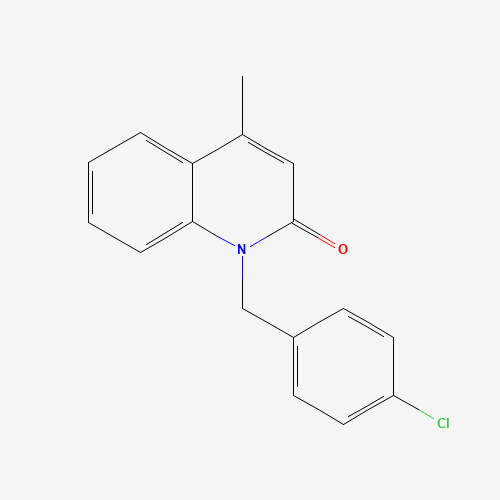 1-[(4-chlorophenyl)methyl]-4-methylquinolin-2-one (CAS: 61297-64-1) - Related Chemical Product