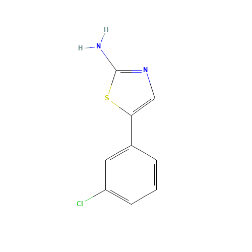 5-(3-chlorophenyl)-1,3-thiazol-2-amine (CAS: 1249447-08-2) - Related Chemical Product