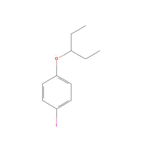 1-iodo-4-pentan-3-yloxybenzene (CAS: 167990-08-1) - Related Chemical Product