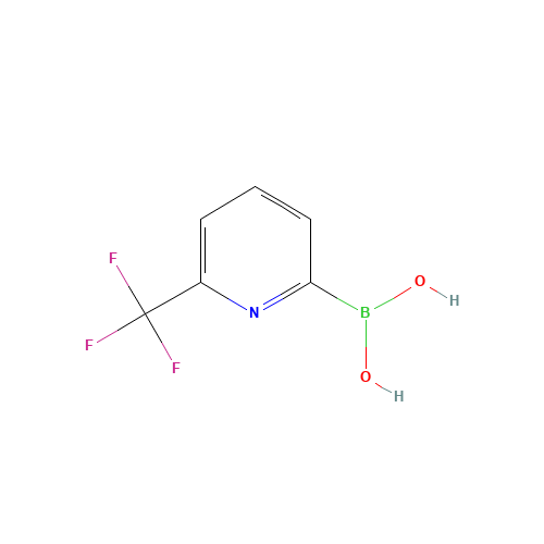 [6-(trifluoromethyl)pyridin-2-yl]boronic acid (CAS: 1162257-61-5) - Related Chemical Product