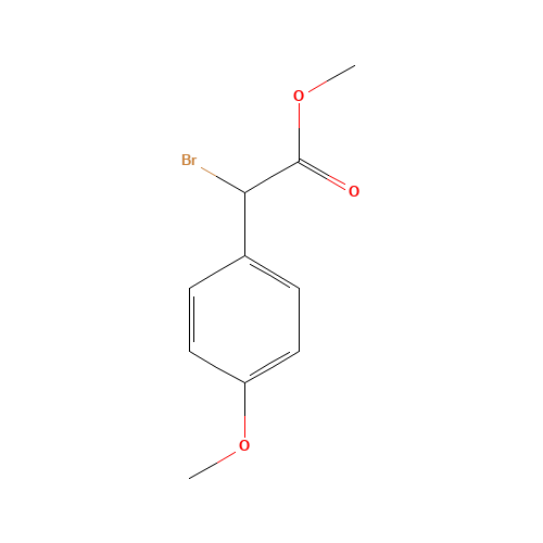methyl 2-bromo-2-(4-methoxyphenyl)acetate (CAS: 50612-99-2) - Related Chemical Product