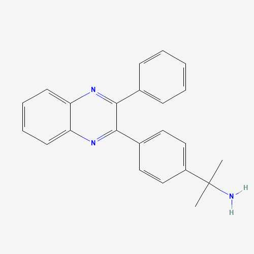 2-[4-(3-phenylquinoxalin-2-yl)phenyl]propan-2-amine (CAS: 473382-48-8) - Related Chemical Product