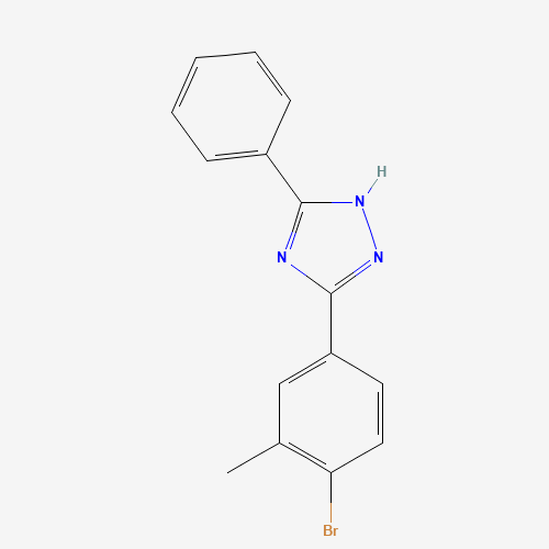 3-(4-bromo-3-methylphenyl)-5-phenyl-1H-1,2,4-triazole (CAS: 1447697-66-6) - Related Chemical Product