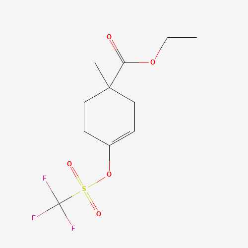 ethyl 1-methyl-4-(trifluoromethylsulfonyloxy)cyclohex-3-ene-1-carboxylate (CAS: 1257998-20-1) - Related Chemical Product
