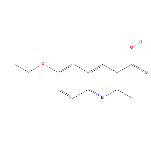 6-ethoxy-2-methylquinoline-3-carboxylic acid (CAS: 948289-62-1) - Related Chemical Product