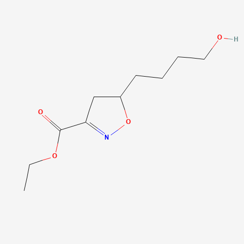 ethyl 5-(4-hydroxybutyl)-4,5-dihydro-1,2-oxazole-3-carboxylate (CAS: 185563-77-3) - Related Chemical Product