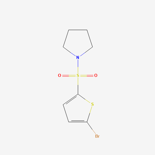 1-(5-bromothiophen-2-yl)sulfonylpyrrolidine (CAS: 81597-72-0) - Related Chemical Product