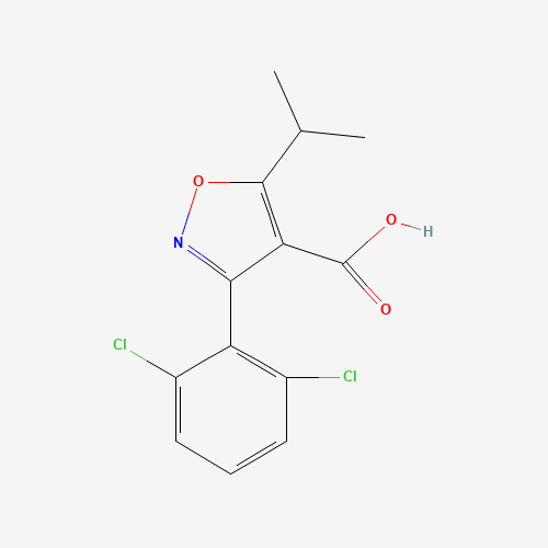 3-(2,6-dichlorophenyl)-5-propan-2-yl-1,2-oxazole-4-carboxylic acid (CAS: 774605-58-2) - Related Chemical Product