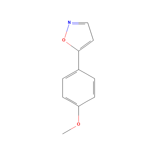 5-(4-methoxyphenyl)-1,2-oxazole (CAS: 3672-48-8) - Related Chemical Product