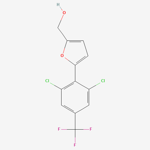 [5-[2,6-dichloro-4-(trifluoromethyl)phenyl]furan-2-yl]methanol (CAS: 259243-86-2) - Related Chemical Product