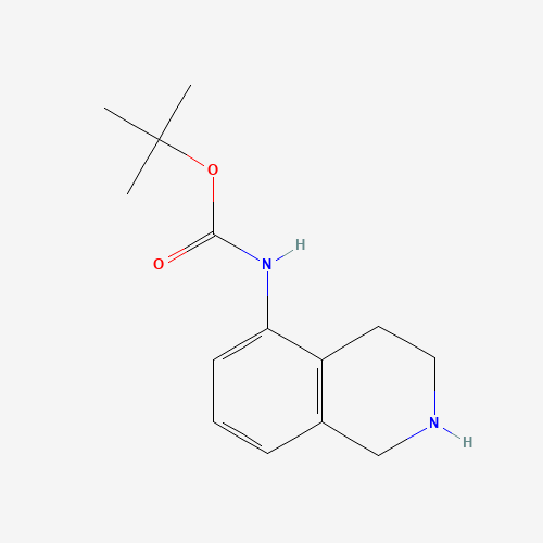 tert-butyl N-(1,2,3,4-tetrahydroisoquinolin-5-yl)carbamate (CAS: 887591-04-0) - Related Chemical Product