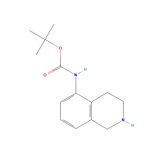 tert-butyl N-(1,2,3,4-tetrahydroisoquinolin-5-yl)carbamate (CAS: 887591-04-0) - Related Chemical Product