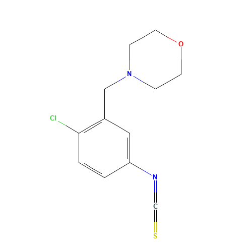 4-[(2-chloro-5-isothiocyanatophenyl)methyl]morpholine (CAS: 769960-93-2) - Related Chemical Product