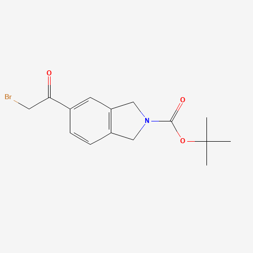 tert-butyl 5-(2-bromoacetyl)-1,3-dihydroisoindole-2-carboxylate (CAS: 850877-61-1) - Related Chemical Product