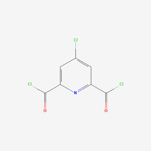 4-chloropyridine-2,6-dicarbonyl chloride chemical structure 4-chloropyridine-2,6-dicarbonyl chloride (CAS: 71022-75-8) - Chemical Structure and Molecular Formula