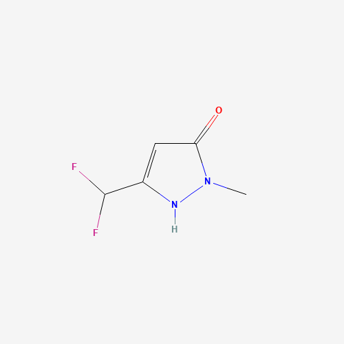 5-(difluoromethyl)-2-methyl-1H-pyrazol-3-one (CAS: 129922-58-3) - Related Chemical Product