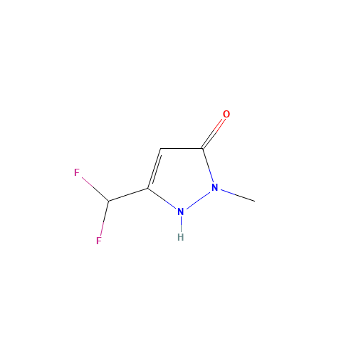 5-(difluoromethyl)-2-methyl-1H-pyrazol-3-one (CAS: 129922-58-3) - Related Chemical Product